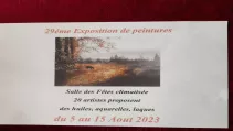 Exposition de peintures de Saint Bonnot 2023